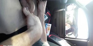 Public car cock flash parking lot