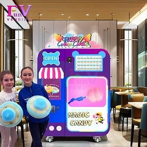 [Hot Item] Latest Design Commercial Automatic Fairy Floss Maker Cotton Candy Machine