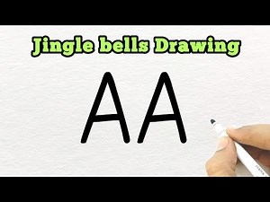 Beautiful❄️Jingle🔔Bells🎅Drawing | How to Draw Jingle Bells | Easy Jingle bells Drawing for Christmas