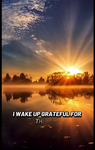 Wake up grateful! 🙏☀️ #morningsong #affirmations #positivevibes #spirituality #fyp