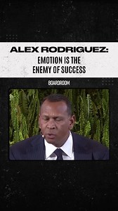 This advice Alex Rodriguez is outstanding. ⁠ (🎥: Milken Institute) | Boardroom