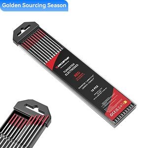 [Hot Item] Arccaptain Wt20/Ewth-0 (Red) Thoriated Tungsten TIG Welding Electrode 1.6mm — Premium Welding Accessories for High-Frequency Starts