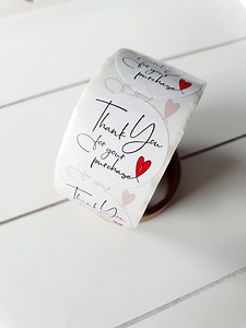 Thank You for Your Purchase Stickers, Packaging Label, Small Business Stickers, Crafting Stickers, Stationary Envelope Seal Stickers, Labels - Etsy UK