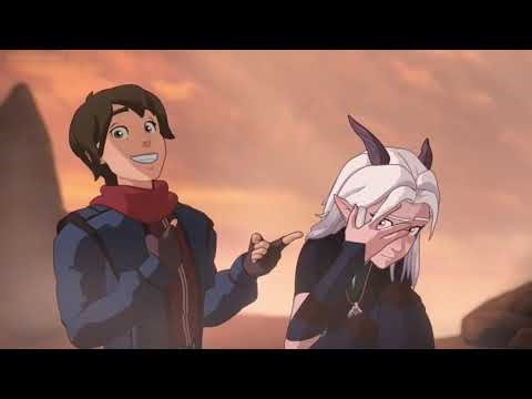 The Dragon Prince Ezran's Whaat Reaction From Season 3 & Season 7 Clip