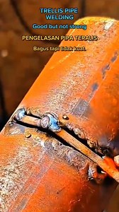 Welding of trellis pipes Pengelasan pipa teralis. #welder #trellis #pipe #las #stickwelding #construction #tralis #pengikut @sorotan | Mohammad Solli