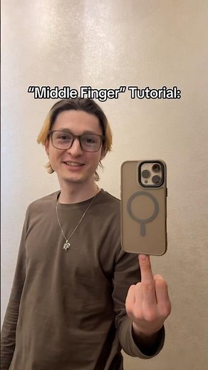 “Middle Finger” Tutorial🖕🏻