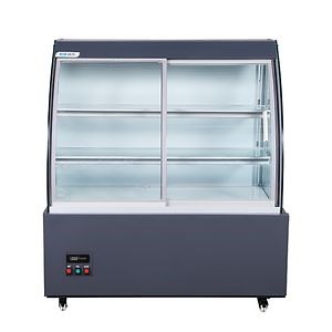 [Hot Item] Commercial Glass Bakery Chiller Showcase Countertop Cooler Mini Cake Display Refrigerator