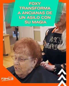 Acompaña a Foxy y su familia cuando visitan un asilo de ancianos, donde ella muestra su talento en uñas y deja a las mujeres radiantes con un impresionante cambio de look | Discovery Familia