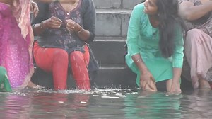Ganga bathing