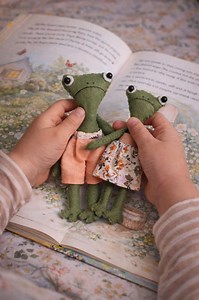 Frog Dolls | Felt Frog Friends | Soft Toy for Kids | Frog and Toad Inspired | Waldorf Style Plush | Unique Gift Handmade - Etsy Canada