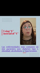 Have you heard about this rule before? Learn when to use "e" instead of "y" in Spanish! #spanishtips #spanishteacher #learnspanish | Common Ground International | Facebook