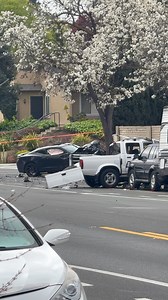 Nasty car accident on Nieman and Daniel Maloney. | San Jose Nights Media