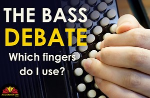 The Bass Debate: Which fingers do I use for the accordion bass buttons? 3-2 or 4-3?