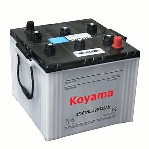 [Hot Item] 12V 100ah/125ah Starting Dry Charged Truck Battery Us-6tl/6tn