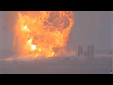 SpaceX Starship SN4 Static Fire Explosion with First Views of Aftermath