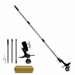 [Hot Item] Latest Style 2-in-1 Manual Quick Weeding Hooker Grass Removal Tool Agriculture&Farm Lawn Care Straight Handle Garden Rake Sickle