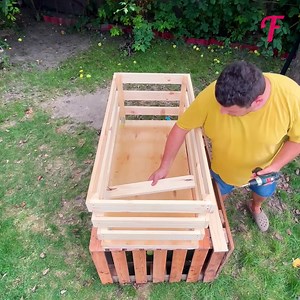 376K views · 3K reactions | The man made DIY wooden trolley for a woman with a child | Tips & Tricks | Facebook