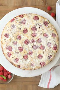 Almond Raspberry Coffee Cake (VIDEO)
