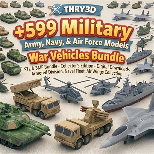 Car 875  Model Pack – Printable 3D Vehicles, Cars STL & 3MF Files - Etsy