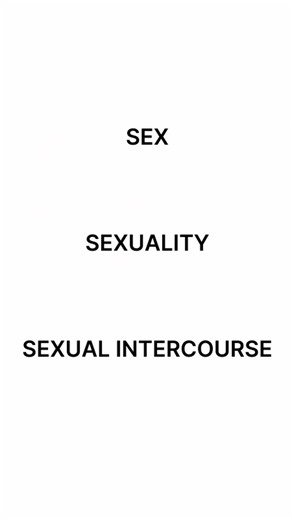 What is the difference between sex sexuality and sexual intercourse? #femboy #queer #lgbtq