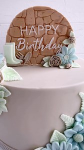837 reactions · 17 shares | Discover how to turn a simple birthday cake into a breath-taking floral garden masterpiece with this beginner-friendly cake decorating guide. | Katy Sue Cake Decorating | Facebook