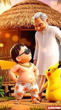 Chhota Baccha Laya Pikachu #ai #cute #shorts