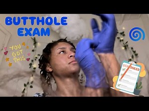 ASMR | Butthole & Face Examination