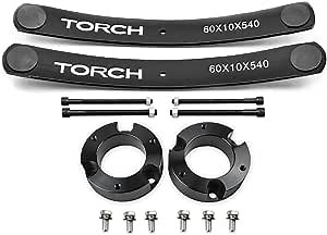 TORCH 3" Front 2" Rear Lift Kit for 2005-2023 Toyota Tacoma 2WD Add A Leaf TRD SR5 - Models with 6 Lug Wheel Bolt Pattern ONLY