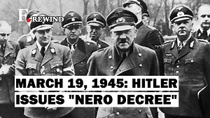 #FPVideo: Adolf Hilter issued his infamous “Nero Decree” on March 19, 1945. The Nero Decree stated the destruction of all remaining German industry and infrastructure to prevent enemies from acquiring resources.------Adolf Hitler | Germany | Hitler | Nazi | Nero Decree | Hitler Rule | History | Latest News | International News | World News | Firstpost#adolfhitler #germany #hitler #nerodecree #industries #nazi #hitlerrule #trendingnews #internationalnews #worldnews #firstpost | Firstpost