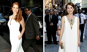 Photo alert: famous redheads looking alright in white...