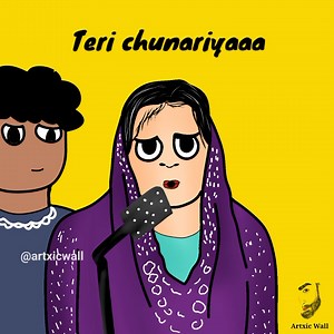 Teri Chunariya Dil Le Gai 😎 | ArtXic Wall