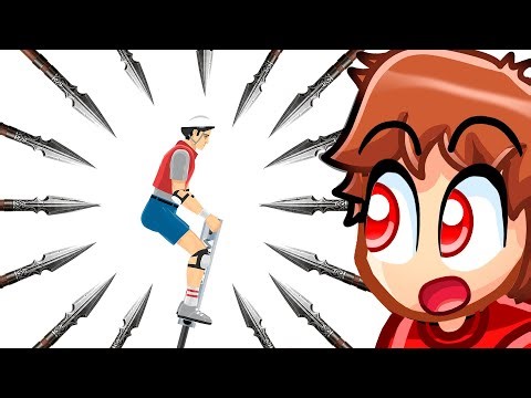 Techy Plays HAPPY WHEELS With MY CRAZY FAN GIRLS...