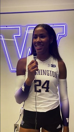 Husky Volleyball Big Ten debut 🔜 #GoHuskies #shorts #b1gvolleyball