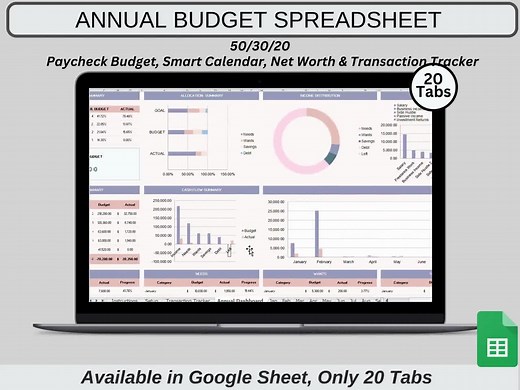 Income & Expense Tracker Spreadsheet | Excel and Google Sheets Budget Template | Monthly Finance Planner | Small Biz Bookkeeping Tool - Etsy