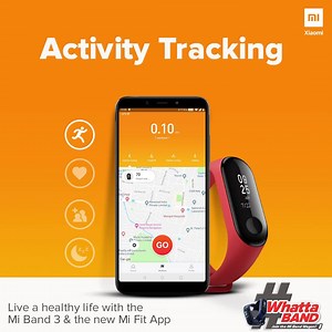 Focus on your workout and leave tracking to us. The Mi Fit app lets you track your activities, heart rate, and even your sleep. So get set, pair! #WhattaBand | Xiaomi India