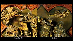 Brunelleschi & Ghiberti, the Sacrifice of Isaac