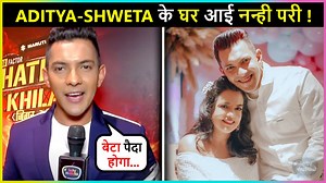 Singer Aditya Narayan and his wife actor Shweta Agarwal welcomed a baby girl on February 24. Watch the video to know more. | Telly Masala