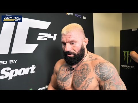 Tomo Spahović nakon pobede na FNC 24 protiv Arturasa Kudresovasa🗣️Pobedu posvećujem bratu Benjaminu!