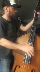 Double bass slap: slapping in the key of D for beginners - Video 1