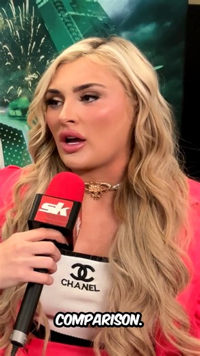 Tiffany Stratton on being compared to Mandy Rose #TiffanyStratton #MandyRose #Honored #Comparison #TiffyTime #WrestleManiaXL | WrestleRoom