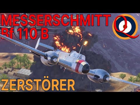 World Of Warplanes: The Bf 110 B, A Tier IV Destroyer