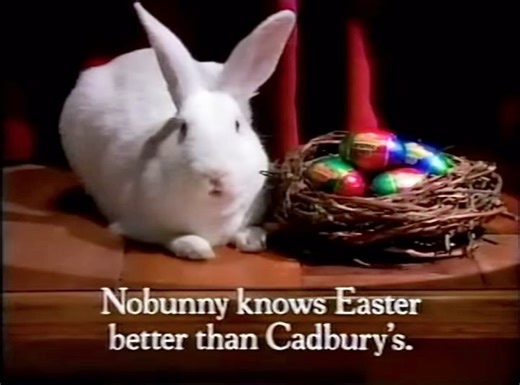 It just wouldn’t be #Easter without bunny clucking. #Cadbury #1991 #CadburyCremeEgg #1990s #90s #neighties #90sfood #90sEaster #🐇 #🥚 | The Neighties: late 80s early 90s