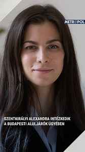 Szentkirályi Alexandra intézkedik a budapesti aluljárók ügyében ℹ️ 📸 Mirkó István / Magyar Nemzet Kapcsolódó cikkünk az első kommentben 👇 | Metropol