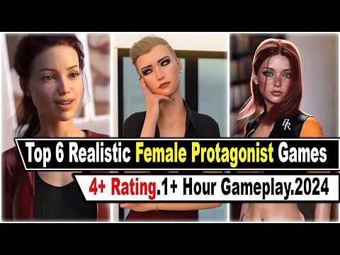 Top 6 Realistic Female Protagonist Adult Games For Pc & Android || Best Adult Games Of 2024