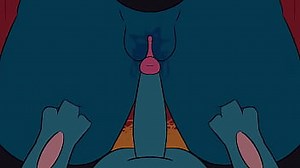 Riolu cornered by Lucario