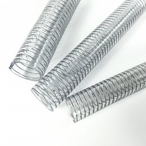 [Hot Item] PVC Spring Steel Wire Reinforced Vacuum Hose Flexible and Durable