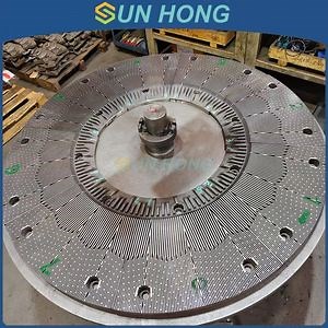 [Hot Item] Paper Pulp Wood Chip Waste Paper Refining Machine Plate Conical Double Disc Refiner Segment