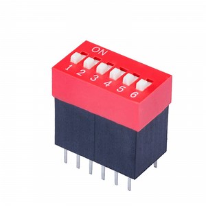 [Hot Item] 6 Positions 2.54 mm Raised Actuator Extra Height Type DIP Switches