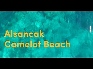 Alsancak Camelot Beach from drone