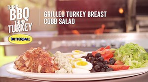 Appetizer. Dinner. Snack. Chef Shahir's Grilled Turkey Breast Cobb Salad is sure to satisfy any appetite and have you thinking about turkey all summer long. GET the recipe HERE: http://bit.ly/2uYoyi1. #ThanksButterball | Butterball Canada